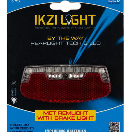 Dragerachterlicht IKZI By The Way 6x LED