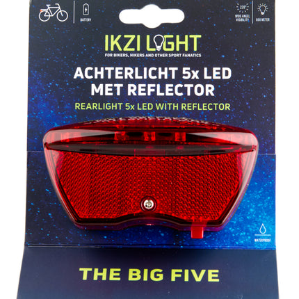 Achterlicht IKZI 5x LED inclusief reflector - afbeelding 2