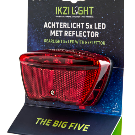 Achterlicht IKZI 5x LED inclusief reflector