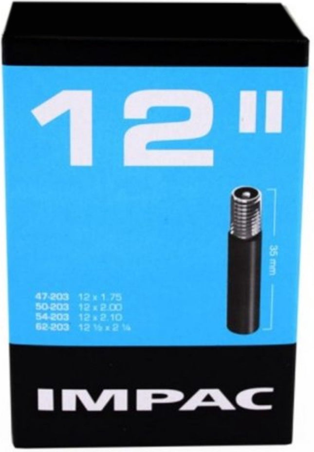 fiets binnenband - Impac 12/12 1/2 X 1.75/2 1/4 (47/62-203) Av 35 Mm