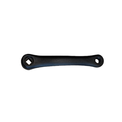 QC0701A FALKX crank staal zwart spieloos