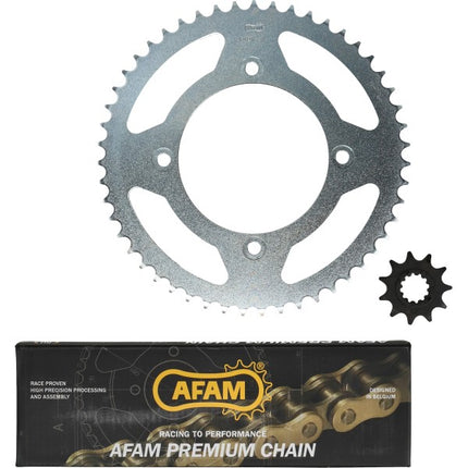 Kit chaîne/pignon Afam 11/51 dents Beta RR50 Enduro 2012-2017