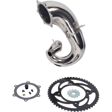 Exhaust bend 101 octane Euro 5 tuning kit Beta RR50, Beta Track