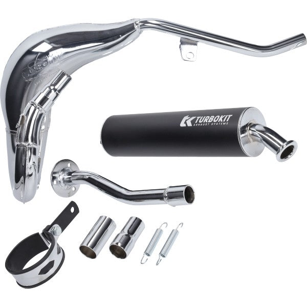 uitlaat Turbokit euro-4/5 chroom vanaf 2021 beta track, beta rr50