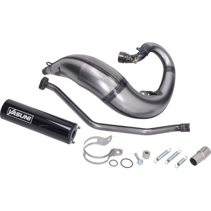 uitlaat yasuni Cross ML zwart beta rr50, enduro tub807th-b57