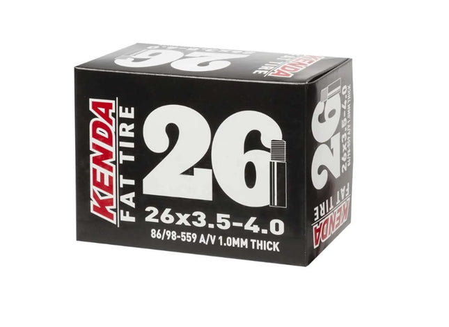 Fatbike Binnenband -Kenda Binnenband 26x3.5-4.00 ETRTO 86/100-559, Ventiel: AV/Schrader 35mm