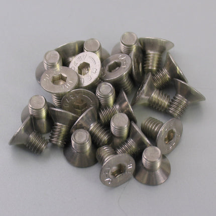 Vis à six pans creux M6x10 Bofix en acier inoxydable à tête fraisée (25 pièces)