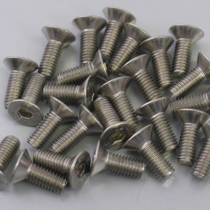 Inbusbout M6x16 Bofix RVS met verzonken kop (25 stuks)