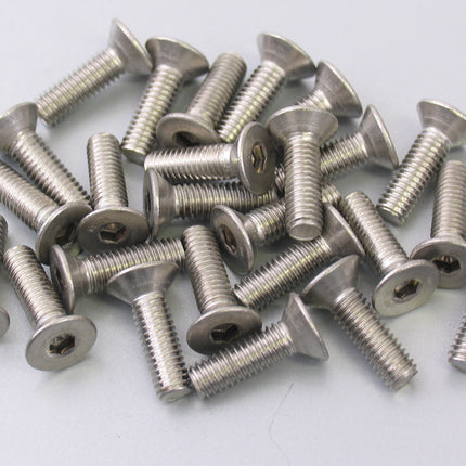 Vis à six pans creux M6x20 Bofix en acier inoxydable à tête fraisée (25 pièces)