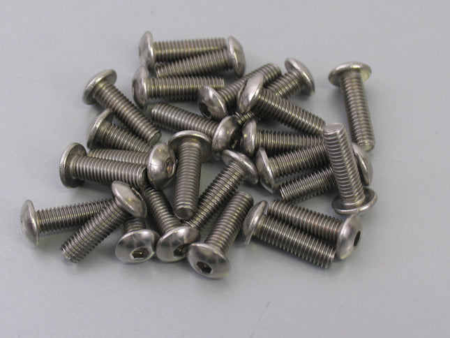 Inbusbout M5 x 16 Bofix RVS met bolkop (25 stuks)