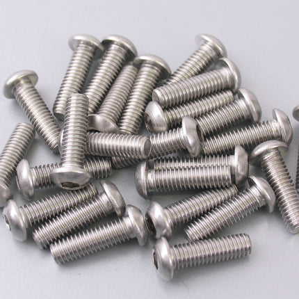Inbusbout M6x20 Bofix RVS met bolkop (25 stuks)