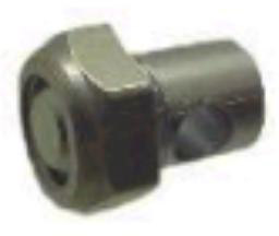 Spatbordoogklembout verchroomd Bofix voor Bleumels spatbord (12 stuks)