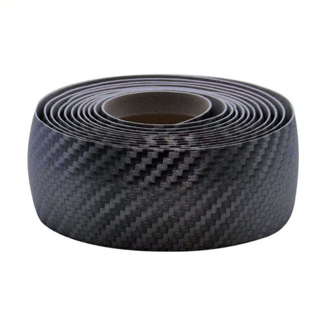 BJ0305A Stuurlint carbon-look zwart