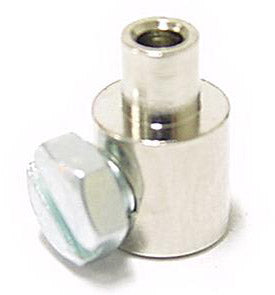 Dwarsnippel / schroefnippel haaks Bofix ø7 × 10mm messing (25 stuks)