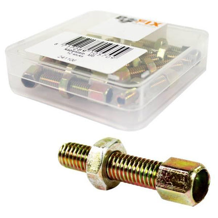 Kabelstelbout Bofix messing M6 (12 stuks)