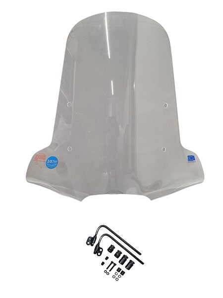 Pare-brise Regia avec kit de fixation (fabriqué en UE) transparent yadea G5