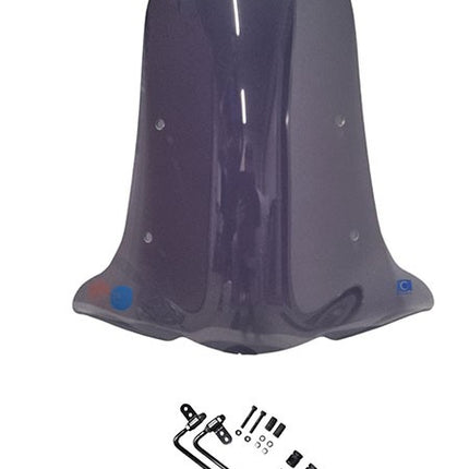 windscreen Regia with mounting kit (made in EU) smoke yadea C1S