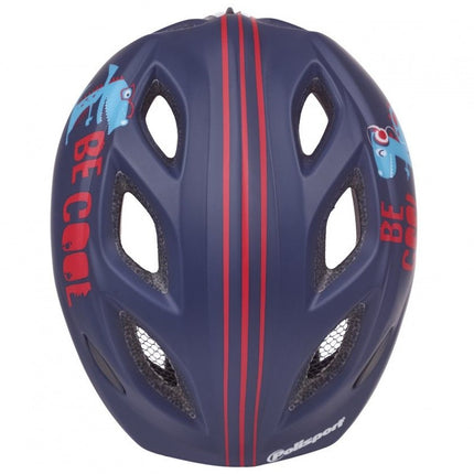 Fietshelm Polisport Be Cool S 52-56 cm - donkerblauw/rood