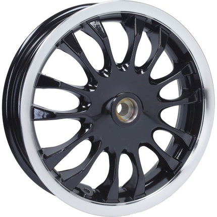 roue arrière Piaggio origine euro2 110mm tambour 300x12 noir/chrome zip, sprint 2t 1c001673