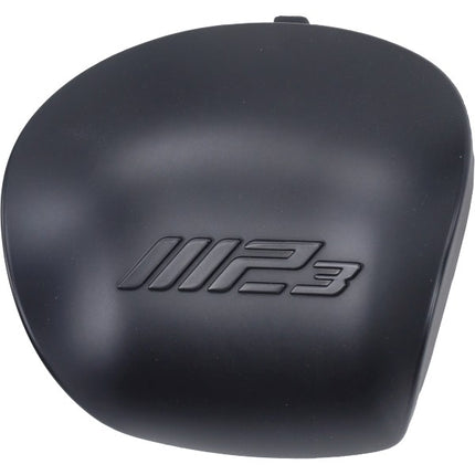 Cache-guidon Piaggio d'origine avant central noir mp3 500cc, mp3-350cc, mp3-400cc 1b0056290000c