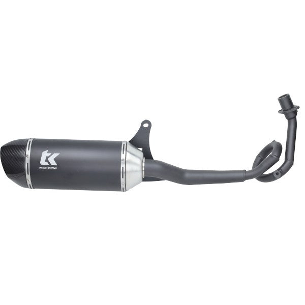 uitlaat Turbokit racing Gmax e-keur 3v zwart piaggio 4t 125/150