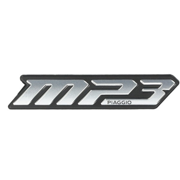 sticker Piaggio origineel stuur woord [mp3] euro-5/5+ mp3 530 HPE, mp3-310cc, mp3-400cc 2h005224