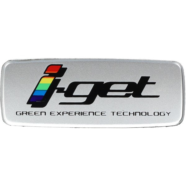 autocollant Piaggio mot d'origine [i-get] gts, liberty, primavera, sprint 2h001199