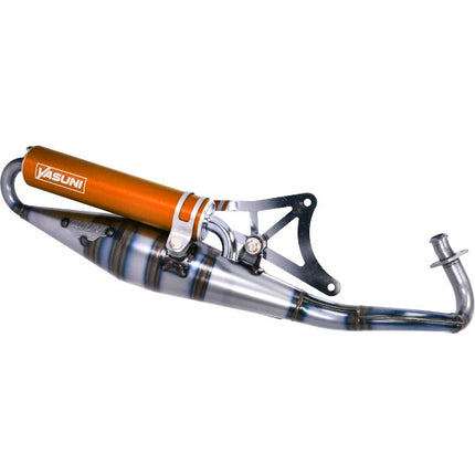 uitlaat yasuni yasuni-Z oranje sco piaggio 2t tub418n