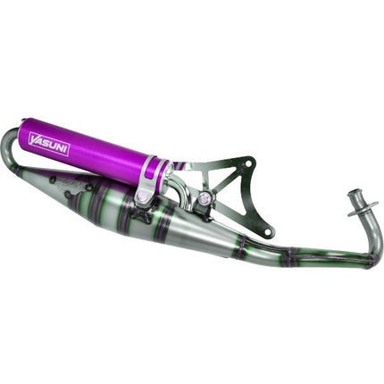 exhaust yasuni yasuni-Z purple sco piaggio 2t tub418v