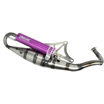 pot d'échappement Yasuni Yasuni-R violet Sco Piaggio 2T TUB420V