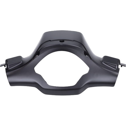 Cache-guidon Piaggio d'origine Euro-5/5+ partie supérieure noir mat s-sprint, sprint 1b010366000nv