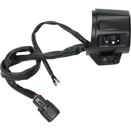 steering switch Piaggio original euro-5 right black s-sprint, sprint 1d004689000n22