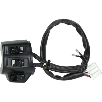 stuurschakelaar Piaggio origineel Euro-5/5+ links zwart elettrica, s-sprint, sprint 1d004611000n22