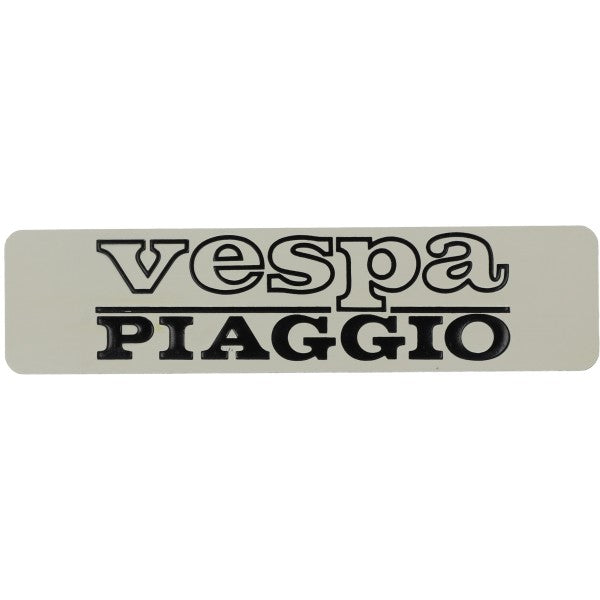 sticker metaal [vespa/piaggio] bravo, ciao, si