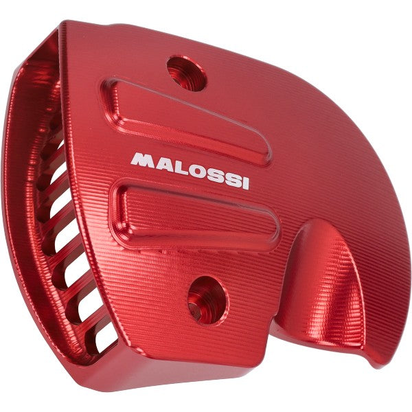 cache de transmission Malossi capot ventilateur CNC rouge Atlantic, Beverly 125cc, Beverly 300cc, GTS 125-300 4T, Liberty 125cc 2520245br