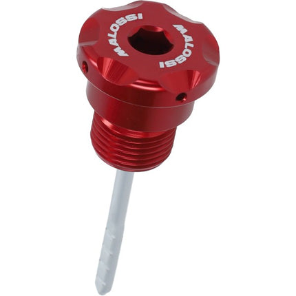 Malossi red oil dipstick Beverly 200cc, Beverly 250cc, Beverly 300cc, GTS 125cc, GTS 300, MP3-125cc, MP3-250cc, Runner 125cc, Runner 180cc 1020246br