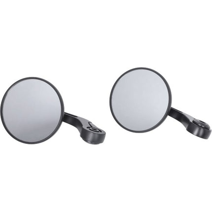 mirror set Piaggio original Euro-5+ officina 8 (bar-end) black gts 310, gtv 310, primavera, sprint 1c008303