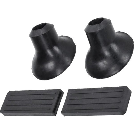 rubberset bagagedrager smallframe/largeframe 4pcs gts, gtv, Lambretta