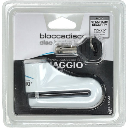 Disc lock Piaggio original 5mm white Aprilia/Gilera/Piaggio/Vespa 606145m