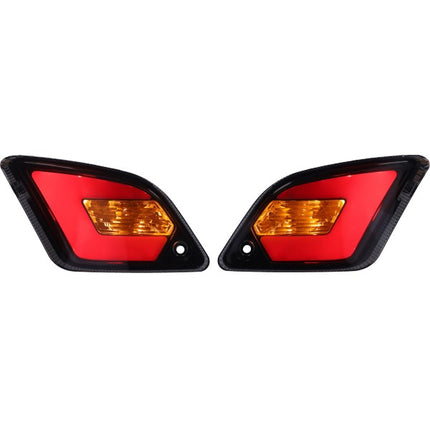 Kit clignotants Power1 LED feux de jour Vespa arrière fumé GTS 125 - 300 2014-2022