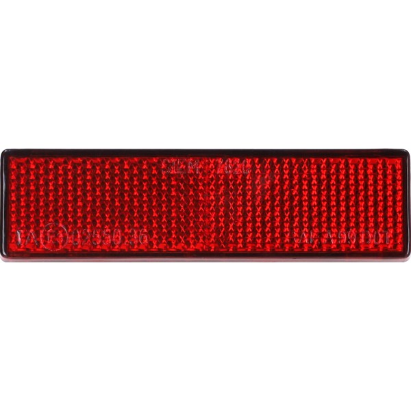 reflector 90x25mm rood mp3, skipper 125cc, typhoon