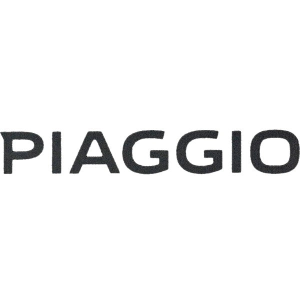 sticker Piaggio origineel woord [piaggio] achterscherm zwart zip 4t 2h003414000a1