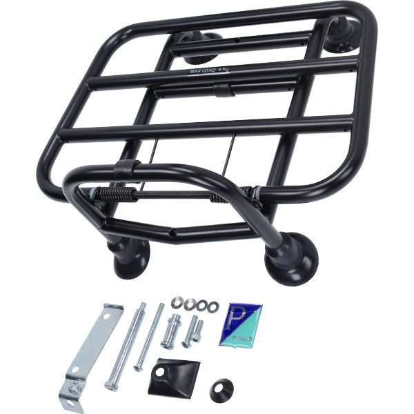 voordrager Piaggio origineel opklapbaar vespa zwart mat primavera, sprint 1b011868