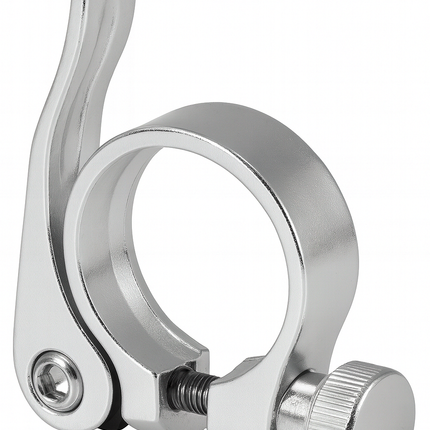 Collier de selle ø34,9 mm Edge aluminium avec attache rapide - argent