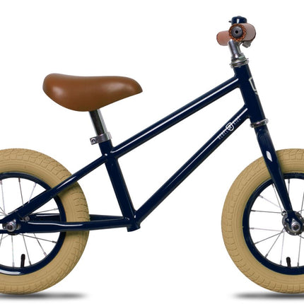 Loopfiets Rebel Kidz Classic 12,5" - donkergrijs / blauw