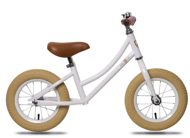 Loopfiets Rebel Kidz Classic 12,5" - wit