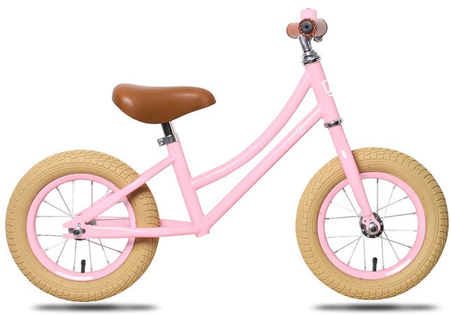 Loopfiets Rebel Kidz Classic 12,5" - lichtroze