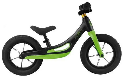 Loopfiets 12,5" Rebel Kidz Magnesium - zwart / groen
