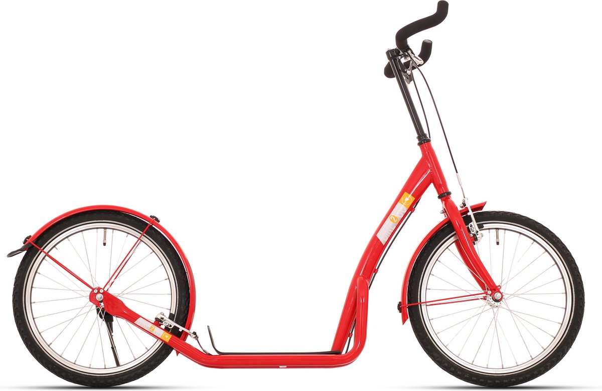 Step Bikefun Bike-2-Go 20 inch met V-Brake - Rood