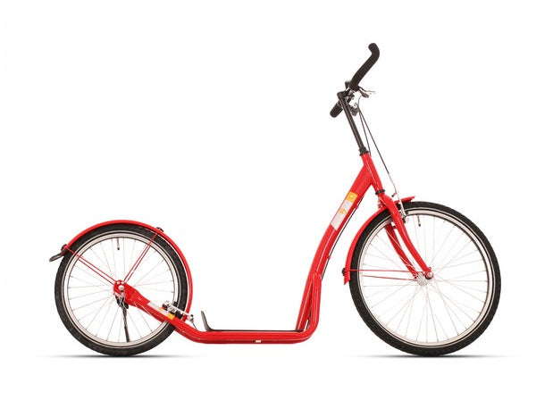 Step Bikefun Bike-2-Go 24/20 inch met V-Brake - Rood